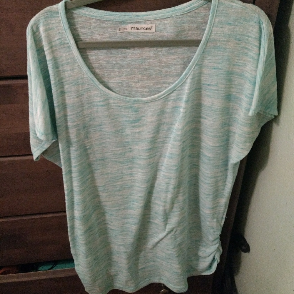 Maurices aqua top